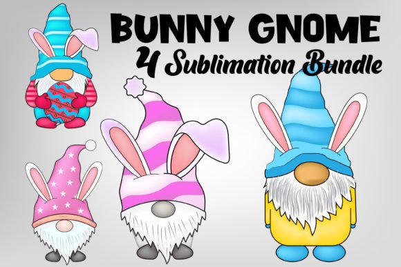 A Brand Designer’s Review of the Watercolor Bunny Gnome Bundle Graphics