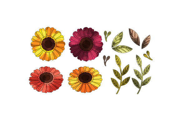 A Designer's Take on the Watercolor Sunflowers Embroidery File