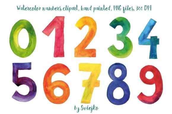 A Designer’s Review of Watercolor Numbers for Real Branding