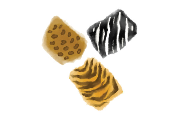 A Watercolor Animal Print for Craft-Focused, Animal-Inspired Business Branding