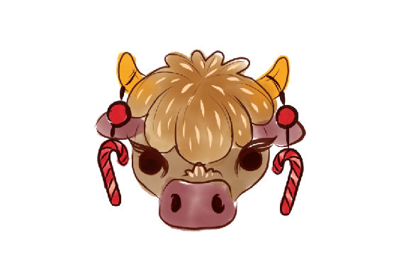 Crafting a Christmas Collection with a Watercolor Baby Bison