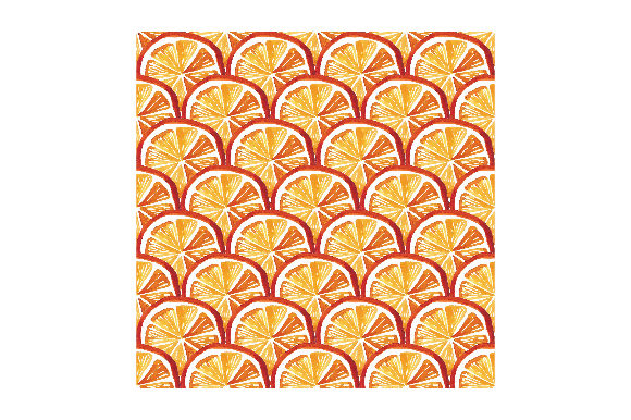 The Watercolor Orange Pattern: A Crafted Asset for Editorial Design