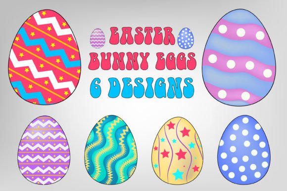 Watercolor Easter Egg Graphics for Crafters & Small Businesses